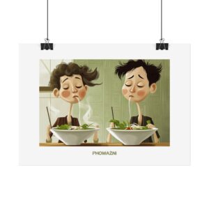 Plakat typograficzny "Phoważni"